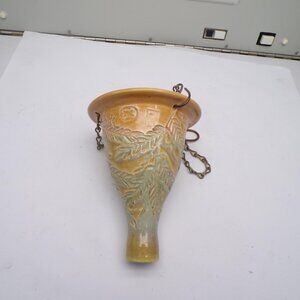 Vintage Ceramic Gravity-Fed Bird Waterer